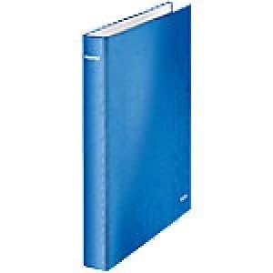 Leitz Ring Binder 2 ring 25mm Cardboard A4+ Blue