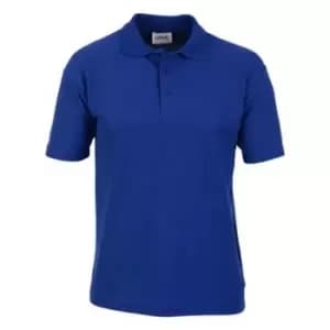 Casual Classic Mens Pique Polo (L) (Royal)