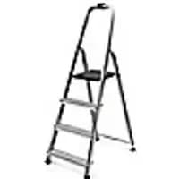 Aluminium Platform Steps - slip resistant feet - 4 Treads - platform height 800mm