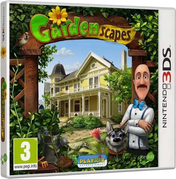 Gardenscapes Nintendo 3DS Game