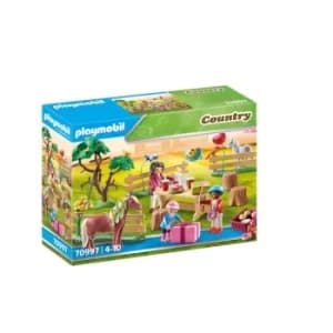 Playmobil Pony Farm Birthday Party Playset