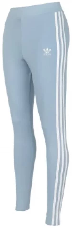 Adidas 3 Stripes Tights Leggings blue