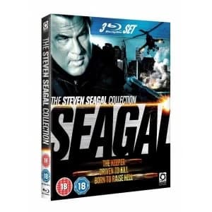Steven Seagal Collection Driven to Kill The Keeper Born to Raise Hell Bluray