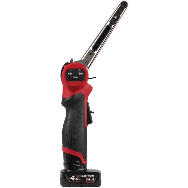 Milwaukee M12 FBFL13-402BUK FUEL Bandfile 13mm 2 x 4.0Ah Aluminium