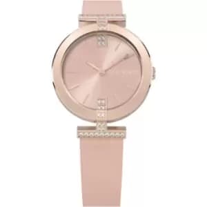 Ladies Pink Leather Watch BKPDAF302