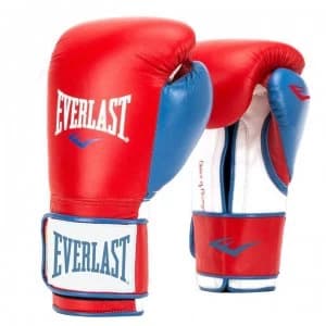 Everlast Powerlock Training Gloves - Red/Blue