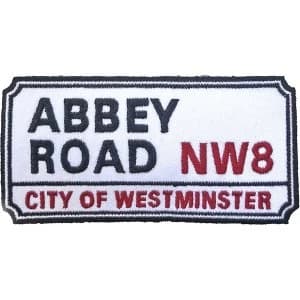 Road Sign - Abbey Road, NW London Sign Standard Patch