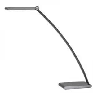 Alba Touch LED Desk Lamp with USB Port Grey LEDTOUCH UK 11024AL