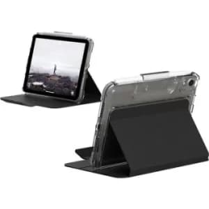 Urban Armor Gear Lucent Backcover Compatible with Apple series: iPad mini (6th Gen) Black (transparent)
