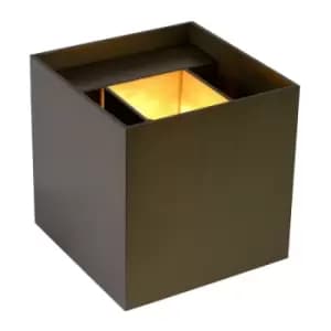 Lucide xio - Up Down Wall Light - LED Dim. - G9 - 1x4W 2700K - Rust Brown