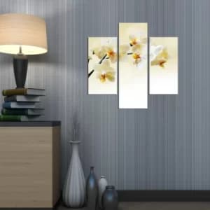 3MDF-050 Multicolor Decorative MDF Painting (3 Pieces)