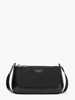 Kate Spade Sam Icon Nylon East West Medium Crossbody, Black, One Size