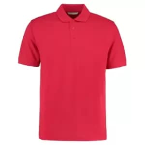 Kustom Kit Mens Klassic Superwash Short Sleeve Polo Shirt (3XL) (Red)