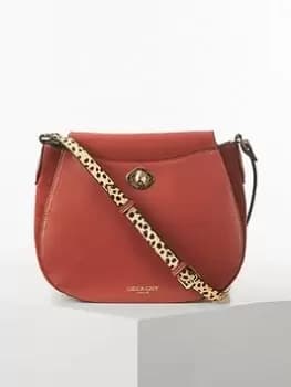 Luella Grey Natasha Saddle Crossbody - Winter Rose