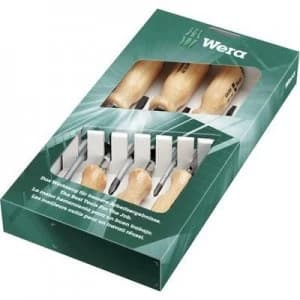 Wera 930/935/6 Workshop Screwdriver set 6 Piece Slot, Phillips