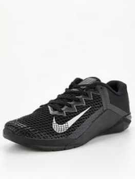 Nike Metcon 6 Trainer - Black/Silver