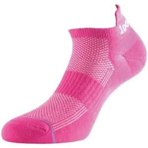 1000 Mile Ultimate Tactel Liner Sock Hot Pink Ladies - Medium
