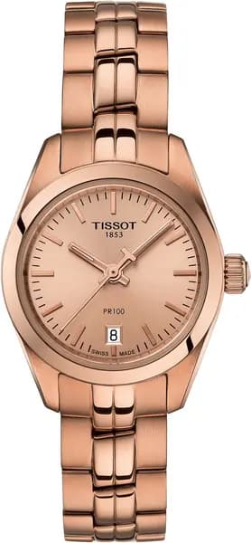 Tissot Watch PR100 Ladies - Gold TS-984