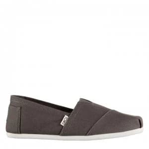 Toms Alpargata Canvas Pumps - Ash Grey