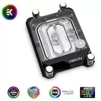 EK Water Blocks EK-Velocity sTR4 D-RGB Threadripper CPU Water Block - Nickel + Plexi