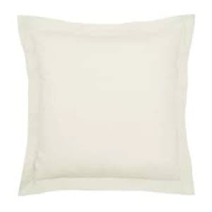 Bedeck of Belfast Taupe Pima Cotton 200 Thread Count 'Nika' Square Oxford Pillow Case