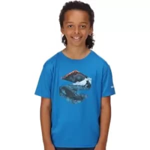 Regatta Boys Alvarado VI Quick Drying Short Sleeve T Shirt 5-6 Years - Chest 59-61cm (Height 110-116cm)