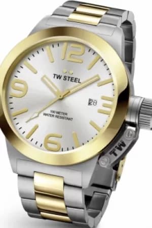 Mens TW Steel Canteen 45mm Watch CB0031