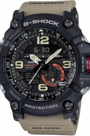 Mens Casio G-Shock Mudmaster Exclusive Alarm Chronograph Watch GG-1000-1A5ER