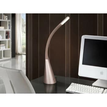 Schuller Lain - Integrated LED Table Lamp, Metallic Champagne