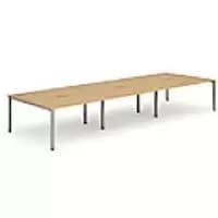 dynamic Computer Desk Evolve Plus B6P14BCHS Beech 4200 mm x 1600 mm x 730 mm