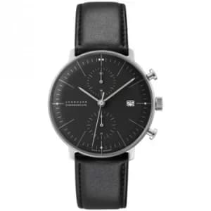 Junghans Max Bill Chronoscope Automatic Chronograph Black 027/4601.00
