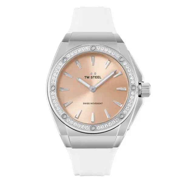 TW Steel TW Steel CEO Tech Watch CE4032 - Silver, Rose and White One Size