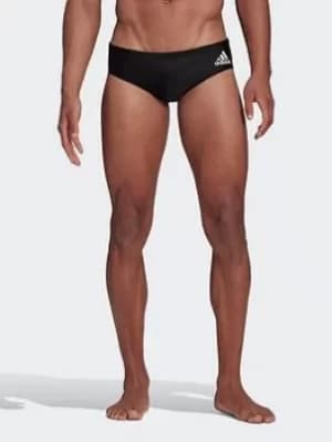 adidas Colorblock Tapered Swim Trunks, Black/Grey, Size 2Xs, Men