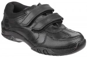 Hush Puppies Boys Jezza Junior Shoe Black