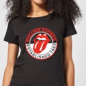 Rolling Stones Est 62 Womens T-Shirt - Black