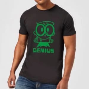 Dexters Lab Green Genius Mens T-Shirt - Black