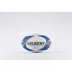 Gilbert RWC 2023 Replica Rugby Ball - White