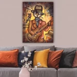 170650109_70100 Multicolor Decorative Canvas Painting