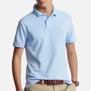 Polo Ralph Lauren Mens Custom Slim Fit Polo Shirt - Elite Blue - L