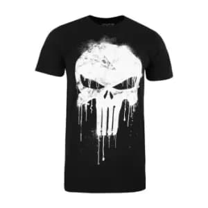 Marvel The Punisher Skull T-Shirt - Black