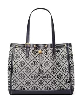 Tory Burch T Monogram Large Jacquard Tote