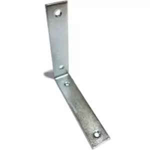 L-Shape Support Metal Narrow Angle Corner Bracket Repair Brace - Size 75x75x15x2mm - Pack of 1