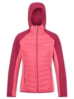Regatta Andreson VI Hybrid Quilted Jacket - Pink, Size 10, Women