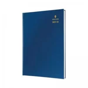 Collins Academic Diary Day Per Page A5 Blue 2022-2023 52MBLU CD52MBU22