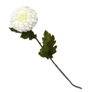 White Dahlia Artificial Flower Artificial Flower