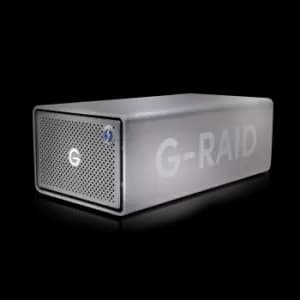 SanDisk Professional 24TB G-RAID 2 SPACE, Grey, 2-bay Storage System - SDPH62H-024T-MBAAD