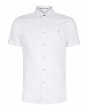Ted Baker Cotton Oxford Short Sleeved Shirt