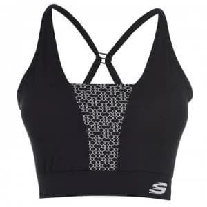 Skechers Geo Sports Bra - Black