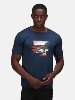 Regatta Fingal Slogan, Navy Size M Men