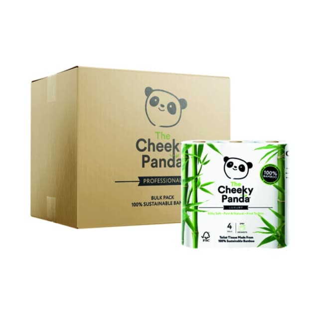 Cheeky Panda Bamboo 4 Toilet Rolls Pack of 6 1102181